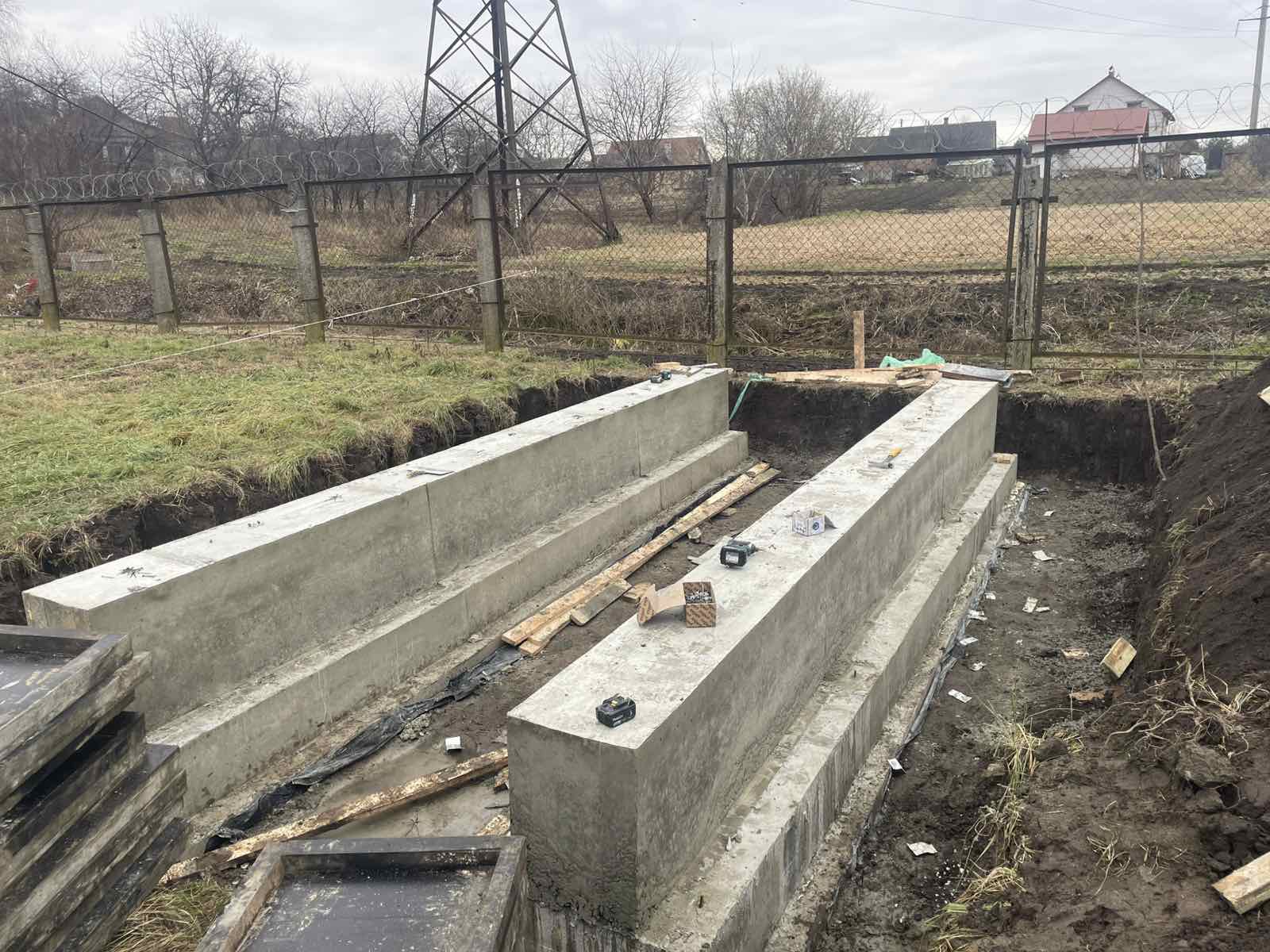 Стрічковий фундамент