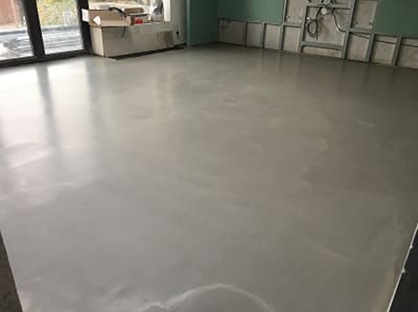 тепла наливна підлога